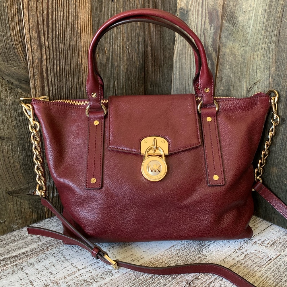 Michael Kors Burgundy Bag